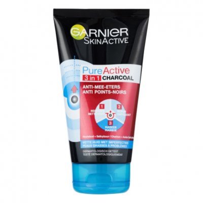 Garnier Skin pure active charcoal 3in1 control